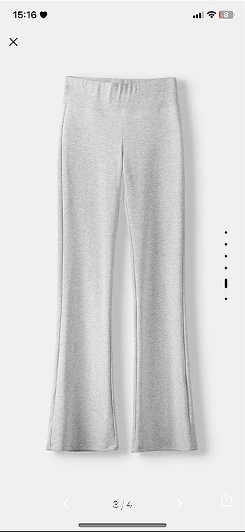 xs Beden bershka ispanyol paça tayt