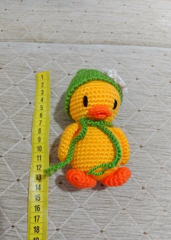 Beden Renkli Örgü Ördek Peluş Oyuncak