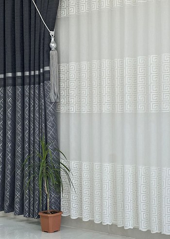 modern klasik Örme tül - Görsel 6