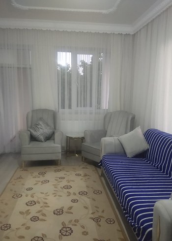 Modern Klasik Beyaz Grek Tül Perde - Görsel 3