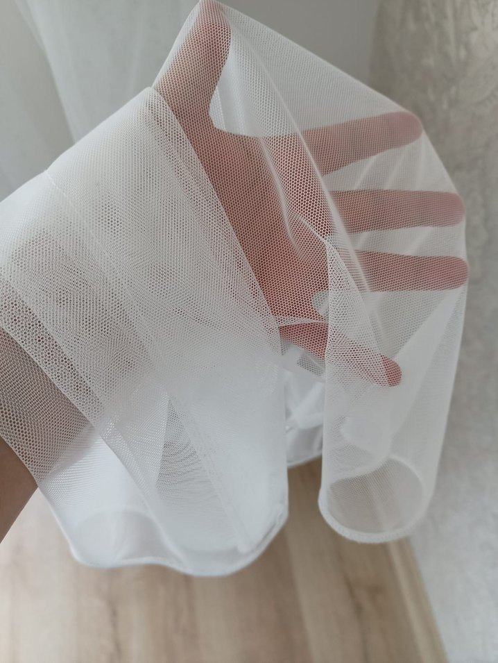 Modern Klasik Beyaz Grek Tül Perde - Görsel 2