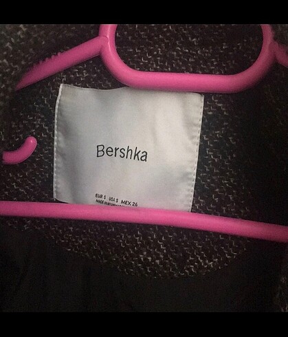 s Beden BERSHKA KAŞE BOMBER CEKET