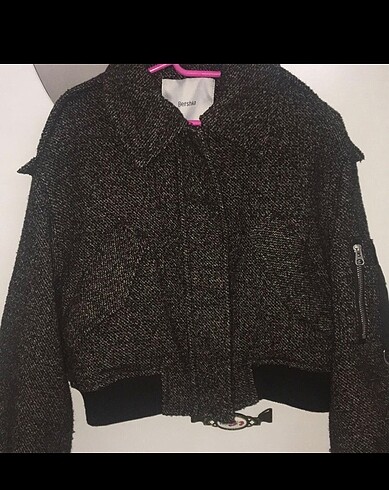 Bershka BERSHKA KAŞE BOMBER CEKET