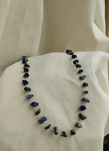 Doğal Lapis Lazuli Kolye