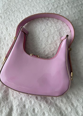 Mini pembe çanta