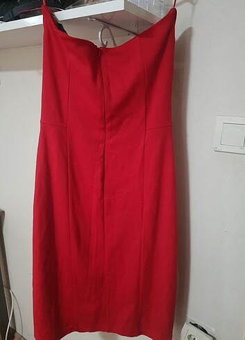 Mango kırmızı elbise