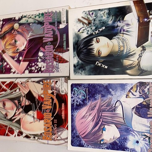manga anime rosarıo+vampire tılsımlı kolye ve vampir