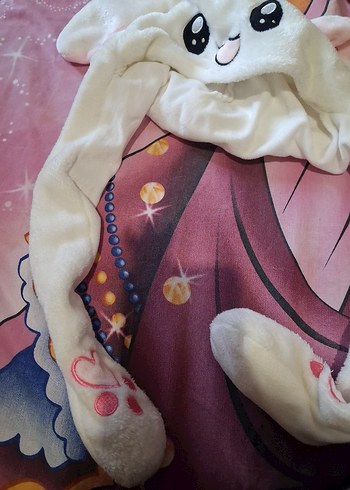 tavsan kulakli şapka - Görsel 3