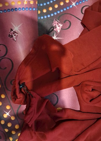 bordo esofman alti - Görsel 3