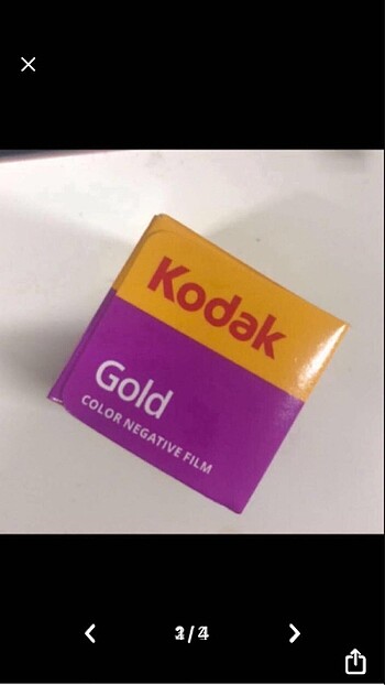 Kodak Gold 200 analog taze film 36 poz