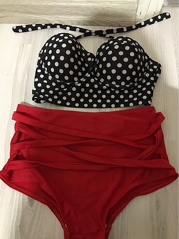 bikini takımı pareo ile beraber