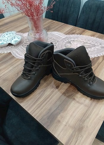 Kahverengi Bağcıklı Erkek Outdoor Botları - Görsel 3