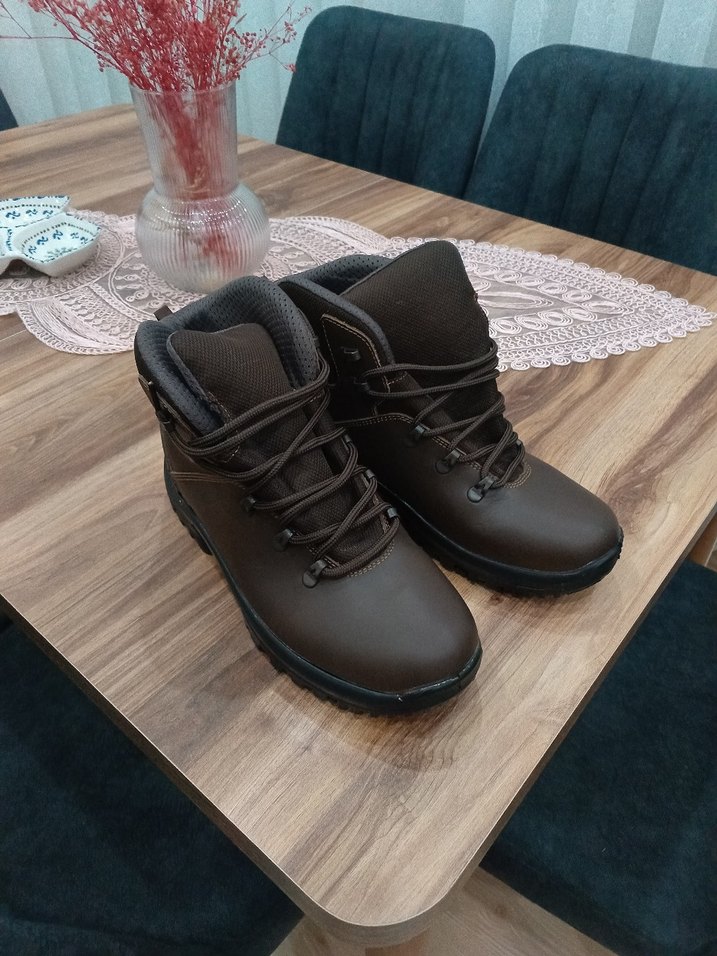 Kahverengi Bağcıklı Erkek Outdoor Botları - Görsel 4