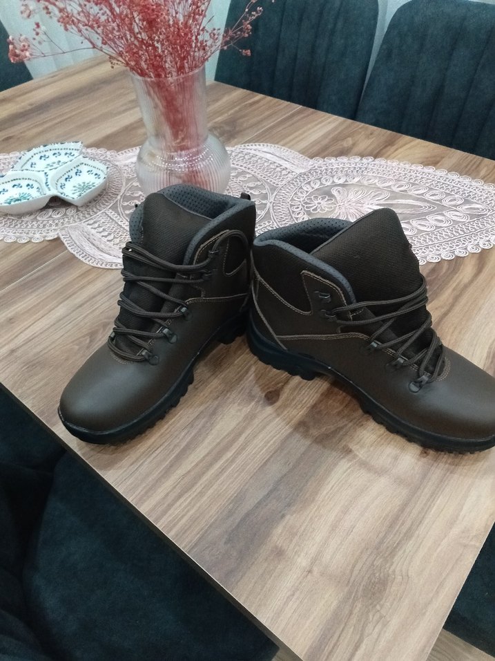 Kahverengi Bağcıklı Erkek Outdoor Botları - Görsel 3