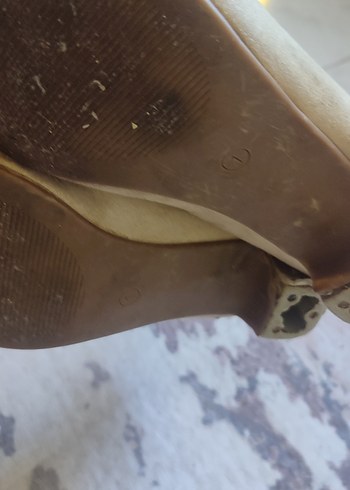 35 Beden beyaz Renk kız çocuk babet 35numara