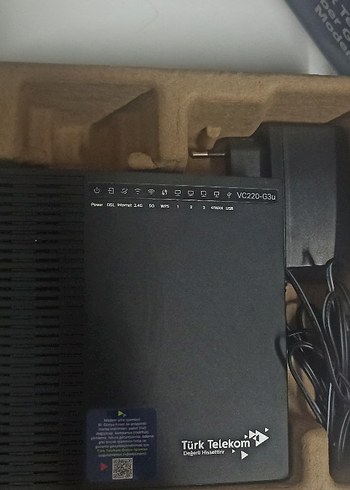 Türk Telekom Siyah Modem