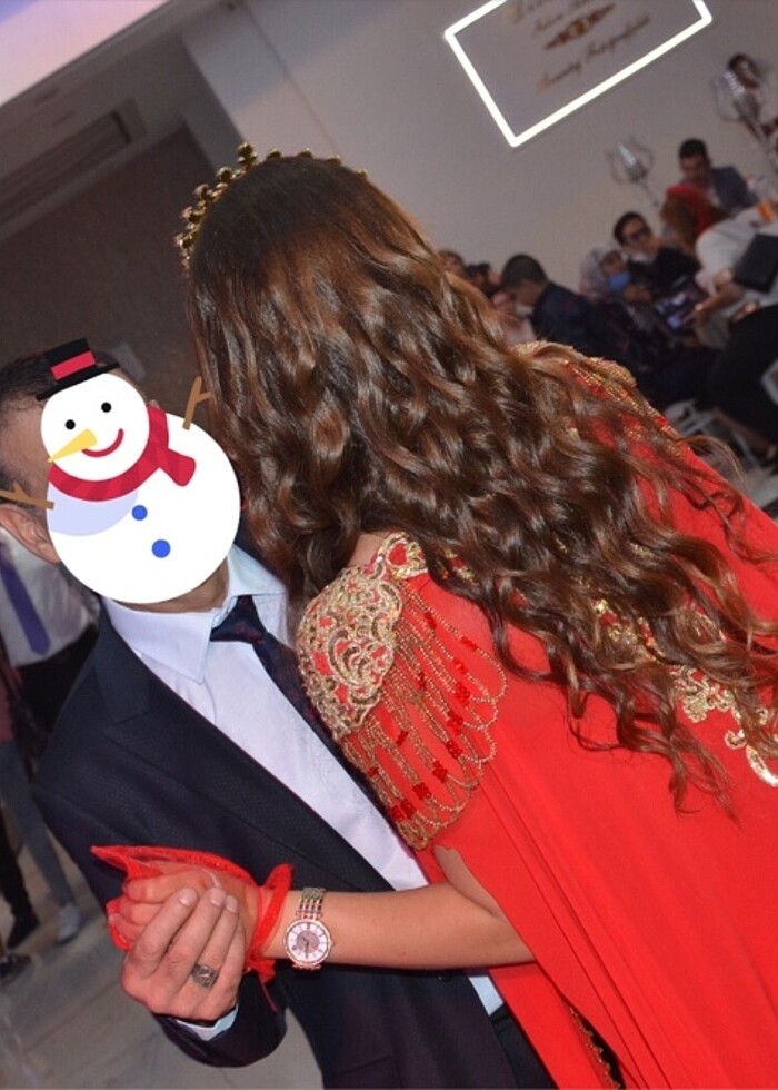 Kına elbisesi (bindallı, kaftan) SATILMIŞTIR - Görsel 4