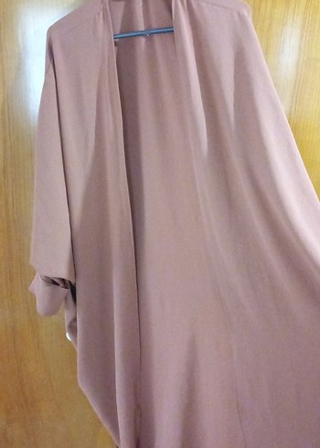 Uzun Bej Kadın Hırka - Görsel 2