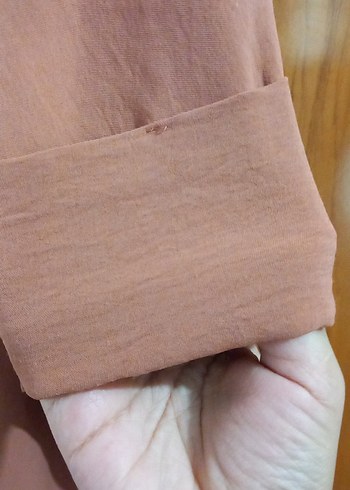 Uzun Bej Kadın Hırka - Görsel 4