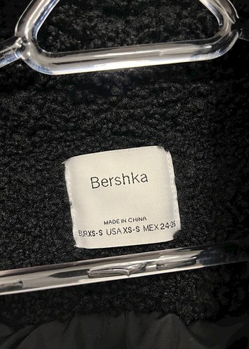 Bershka Siyah Midi Boy, Kürklü Kadın Kaban
