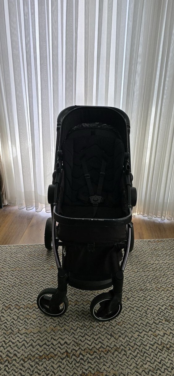 Brion Siyah Bebek Arabası - Görsel 4
