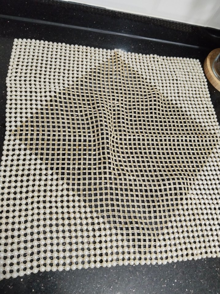 İşlemeli Altın Renkli salon takimi - Görsel 4