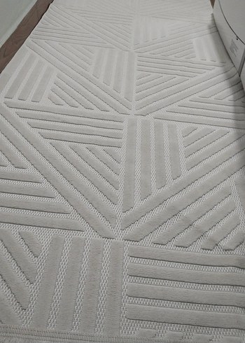 Gri-Beyaz Modern Desenli Halı - Görsel 3