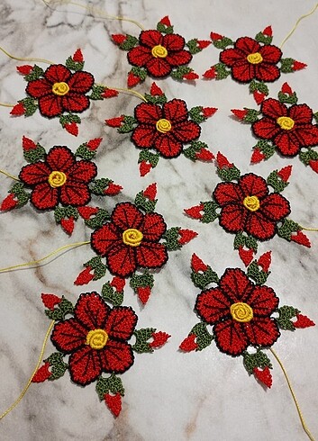 diğer Beden İğne oyası motif