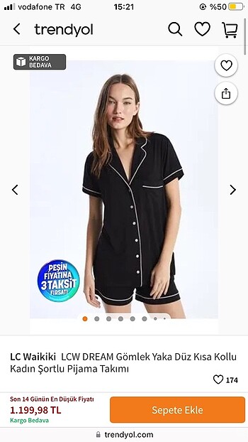 LC Waikiki pijama takımı