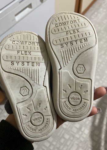 Gri vicco Erkek Bebek İlk Adım Ayakkabısı - Görsel 2