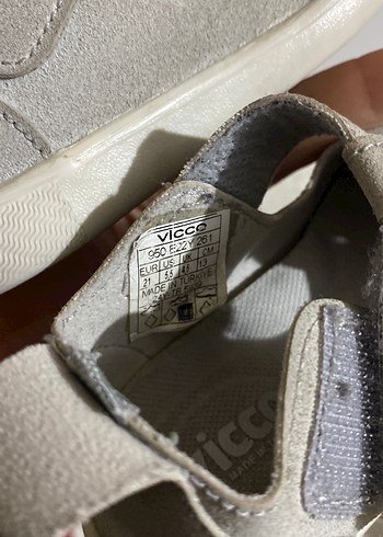 Gri vicco Erkek Bebek İlk Adım Ayakkabısı - Görsel 4