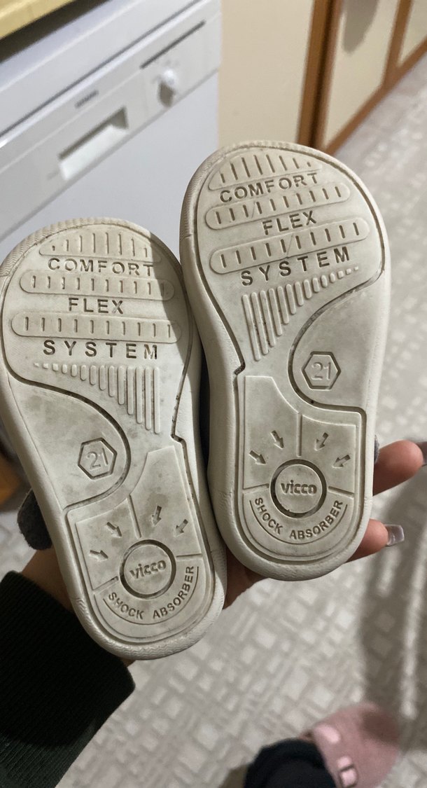 Gri vicco Erkek Bebek İlk Adım Ayakkabısı - Görsel 2