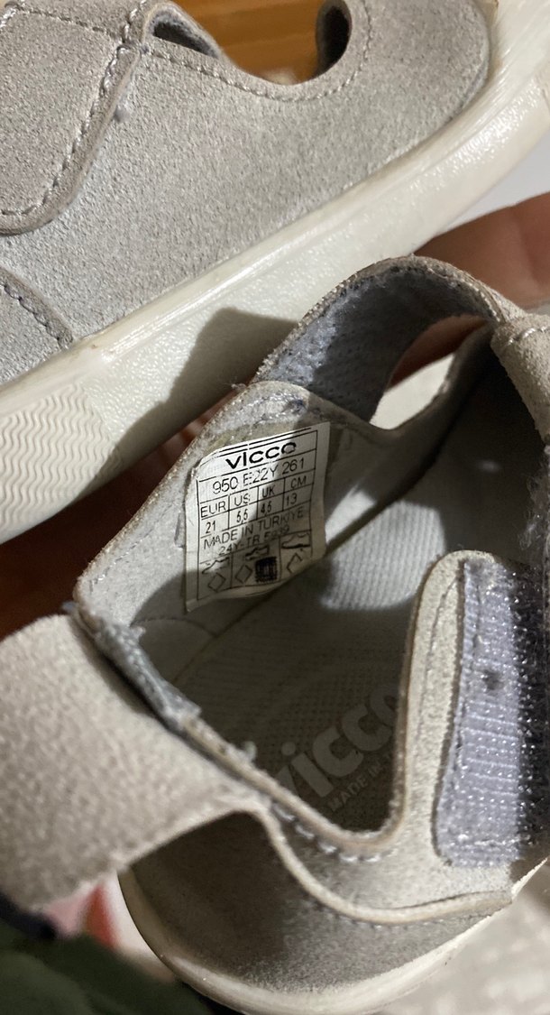 Gri vicco Erkek Bebek İlk Adım Ayakkabısı - Görsel 4