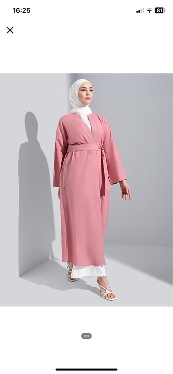 Refka Tesettür Giyim Abaya-kimono