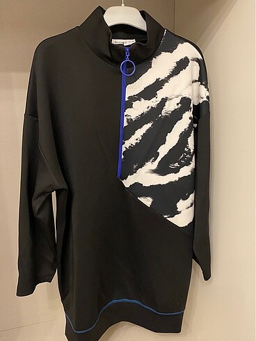 Zebra detaylı tunik