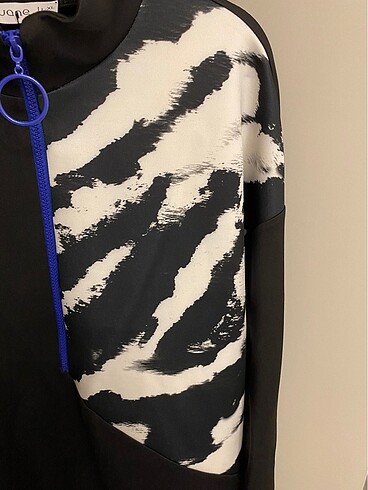Puane Zebra detaylı tunik