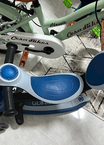 Koyu Mavi Çocuk Scooterı - Görsel 2