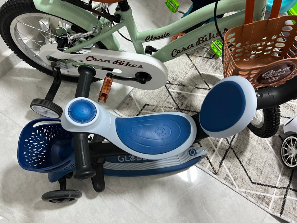 Koyu Mavi Çocuk Scooterı - Görsel 2