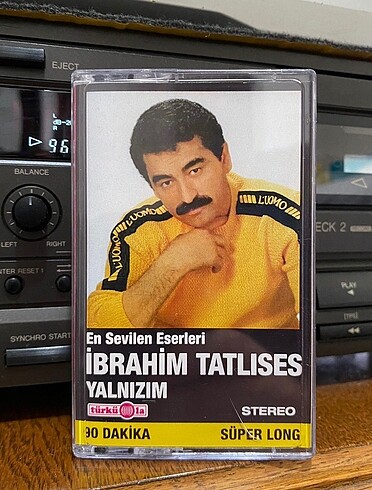 İbrahim Tatlıses yalnızım karışık tasarım kaset. #ibrahimtatlıse