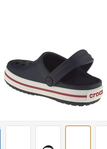 Crocs Crocs Erkek çocuk lacivert Cırtlı Terlik