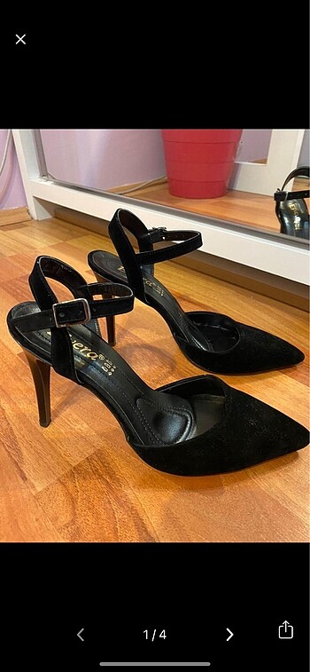 siyah stiletto