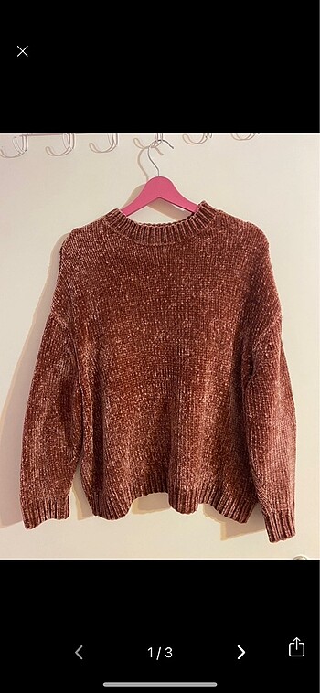 pull & bear şönil kazak