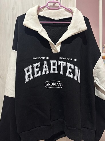 Kadın Sweatshirt Polo Yaka