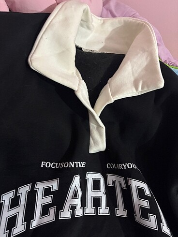 Kadın Sweatshirt Polo Yaka - Görsel 4