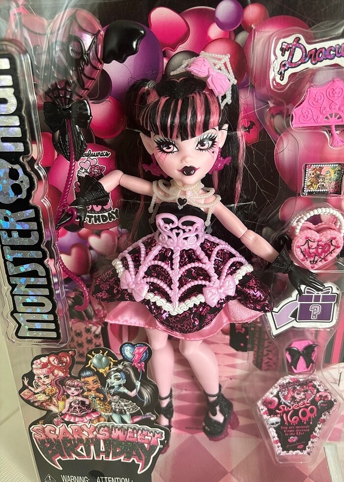 Scary Sweet Birthday Draculaura - Görsel 3
