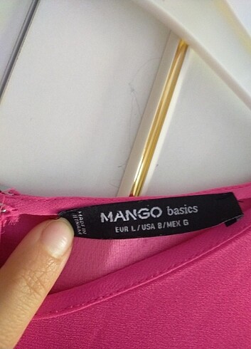 Mango Mango Pembe elbise