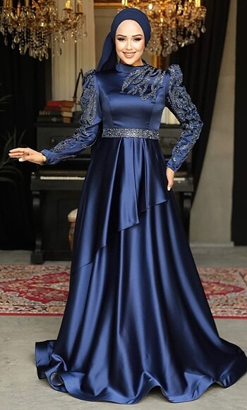 Taşlı abiye