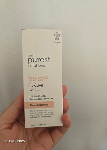 The Purest Solutions SPF 50 Güneş Koruyucu