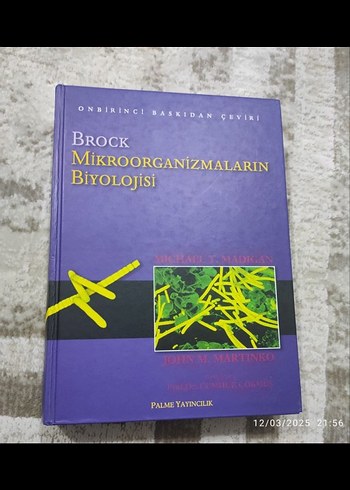 Brock Mikroorganizmaların Biyolojisi Kitabı