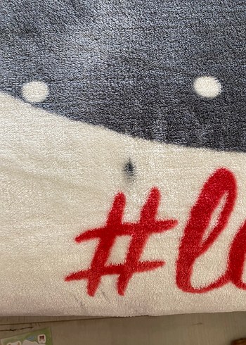 Gri Desenli çift kişilik Battaniye - Görsel 2